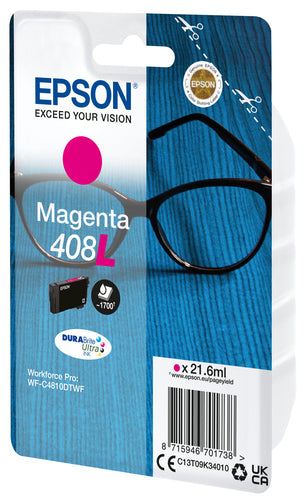 Epson C13T09K34010 ink cartridge 1 pc(s) Original High (XL) Yield Magenta Epson C13T09K34010 ink cartridge 1 pc(s) Original High (XL) Yield Magenta